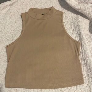 2 tops (beige & Tan)